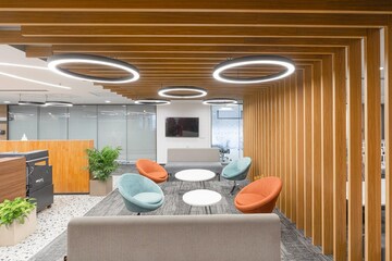 Team Area in  Office Space at Bhutani Etherea, Sector 90 – for Rent