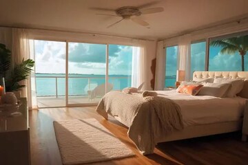 Bedroom in 3 BHK Apartment at Vraj Tiara, Worli – for Sale