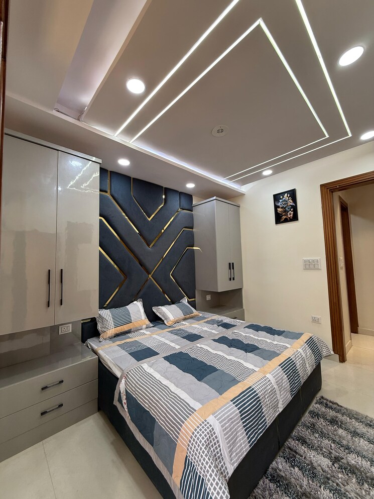 Bedroom, dwarka mor 2 Bedroom 750 Sq.Ft. Builder Floor In Dwarka Mor Delhi 8425367