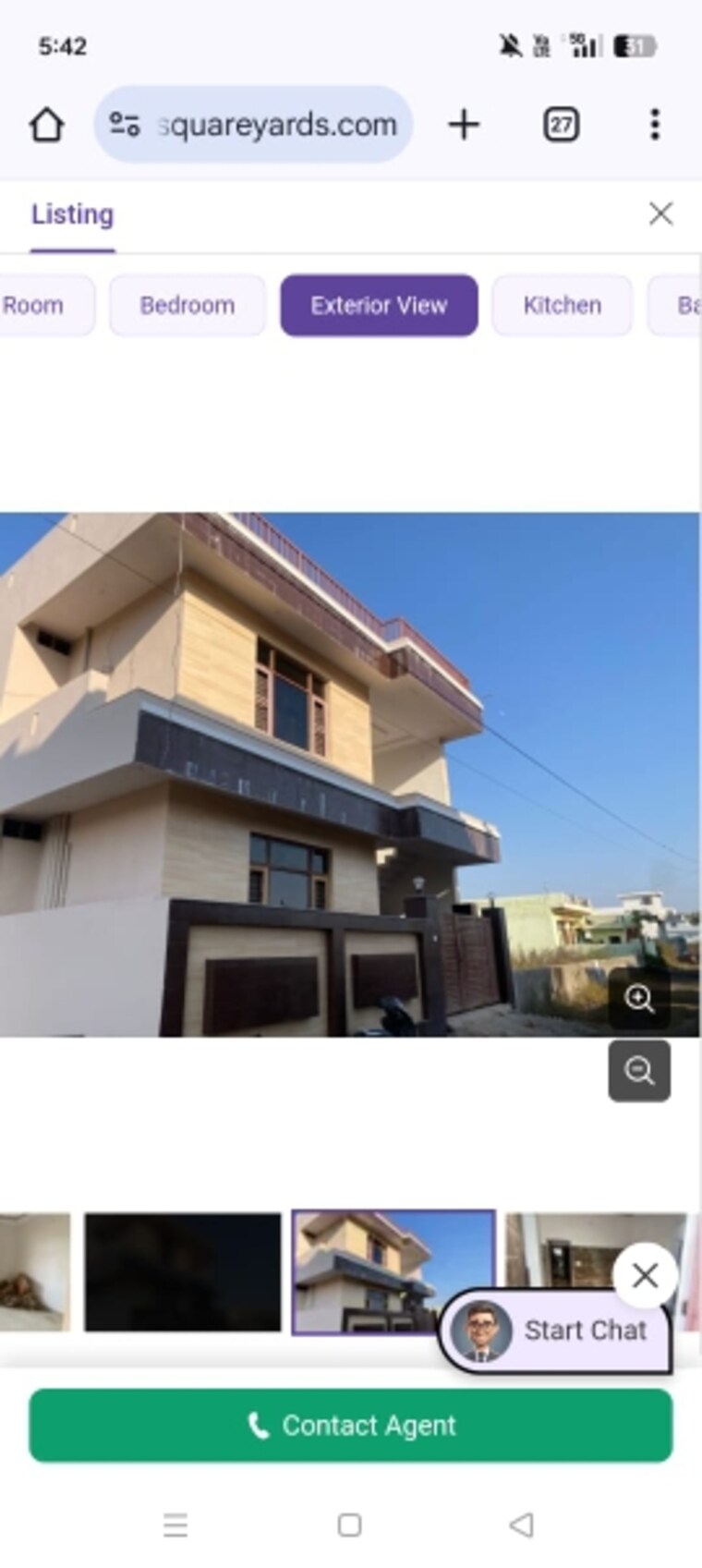Exterior View, haldwani 3 Bedroom 1500 Sq.Ft. Independent House In Haldwani Nainital 8425383