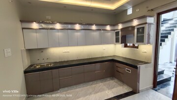 Kitchen in 3 BHK Independent House at Jankipuram – for Sale