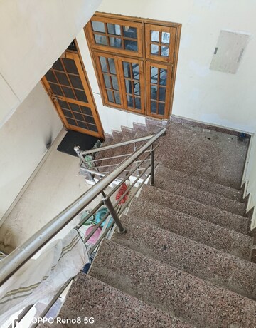 Staircase in 1 BHK Independent House at Gomti Nagar – for Rent