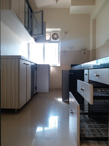Kitchen in 2 BHK Apartment at Kalpataru Hills, Manpada – for Rent