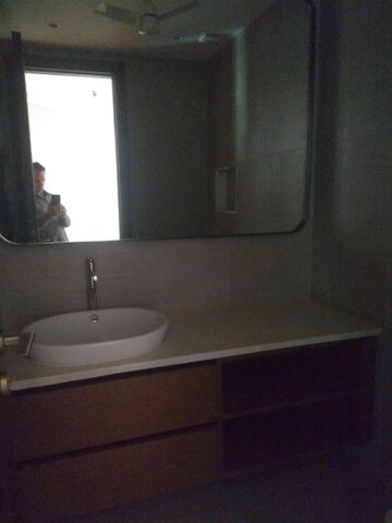 Bathroom in 4 BHK Builder Floor at New Friends Colony – for Rent