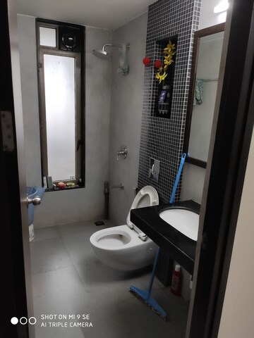 Bathroom in 2 BHK Apartment at Lodha Luxuria, Majiwada – for Rent