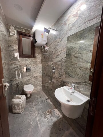 Bathroom in 2 BHK Builder Floor at Neb Sarai – for Rent