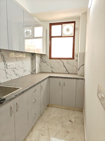 Kitchen in 2 BHK Builder Floor at Paryavaran Complex – for Rent