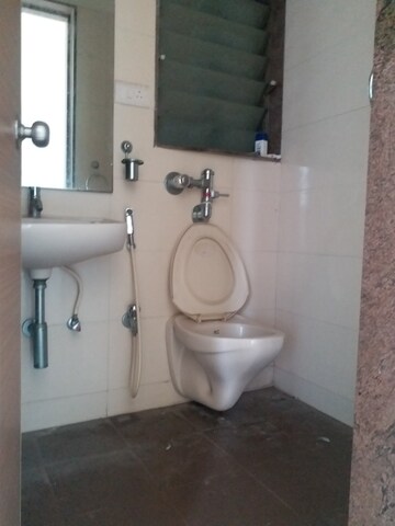 Bathroom in 3 BHK Apartment at Neelkanth Greens, Manpada – for Rent