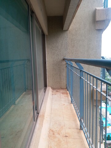 Balcony in 3 BHK Apartment at Neelkanth Greens, Manpada – for Rent