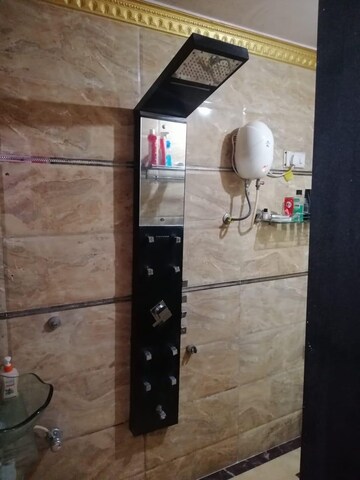 Bathroom in 2 BHK Apartment at Mahavir Varsha, Ghansoli – for Rent