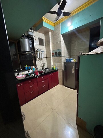 Kitchen in 2 BHK Apartment at Mahavir Varsha, Ghansoli – for Rent
