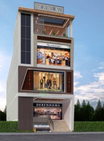  Shop – Exterior View View at Dwarka Mor - for Rent