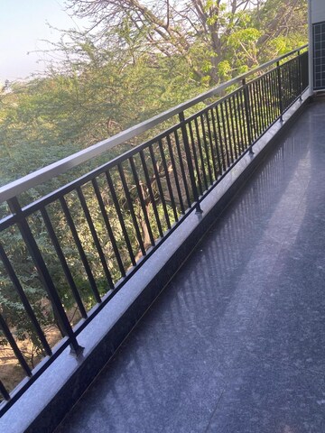 Balcony in 4 BHK Builder Floor at Vasant Vihar – for Rent