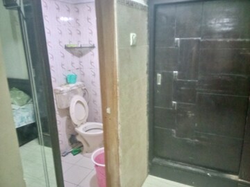 Bathroom in 1 BHK Apartment at Shree Sai Prasad CHS Ltd, Goregaon West – for Rent