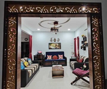 Living Room in 4 BHK Apartment at NCC Urban One, Narsingi – for Sale