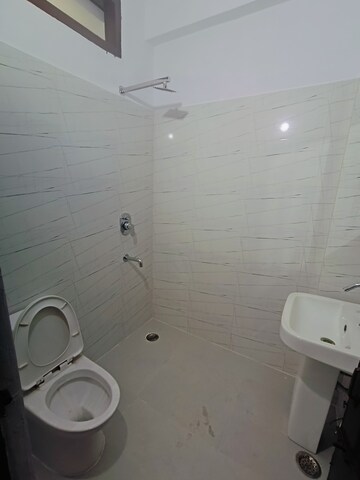 Bathroom in 2 BHK Builder Floor at Malviya Nagar – for Rent