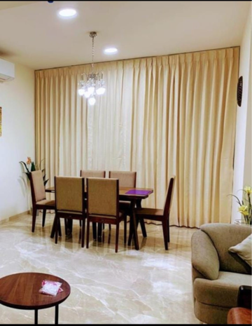 Living Room in 2 BHK Apartment at Piramal Vaikunth, Ashok Nagar – for Rent