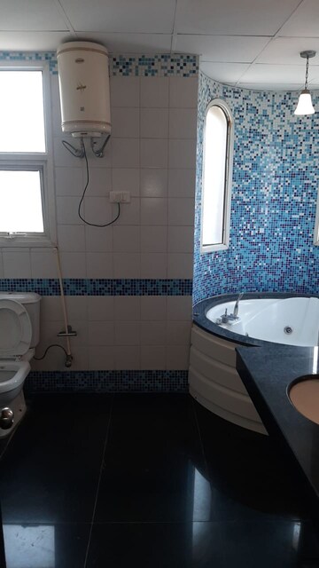 Bathroom in 3 BHK Apartment at Omaxe The Nile, Sector 49 – for Rent