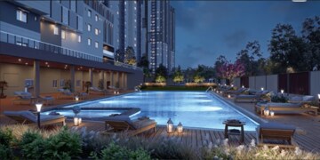 Swimming Pool in 3 BHK Apartment at My Home Tridasa, Tellapur – for Sale