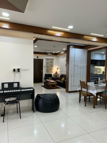 Living Room in 3 BHK Apartment at My Home Krishe, Financial District – for Rent
