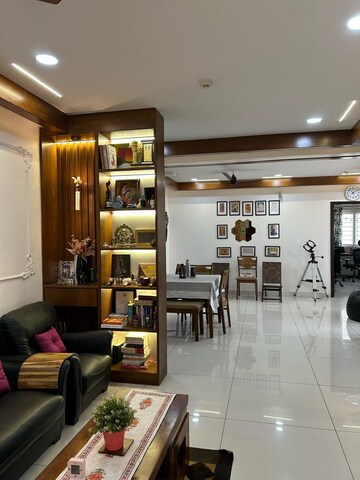 Living Room in 3 BHK Apartment at My Home Krishe, Financial District – for Rent