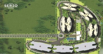 Master Plan in 2 BHK Apartment at Goel Ganga Serio, Kharadi – for Sale