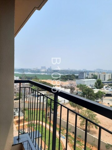 Balcony in 1 BHK Apartment at Sobha Lake Garden, Kr Puram – for Sale