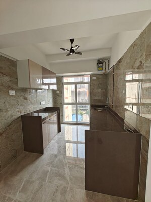 Kitchen in 2 BHK Apartment at Sheth Irene, Malad West – for Sale