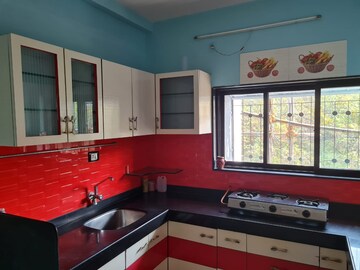 Kitchen in 1 BHK Apartment at Gokuldham Complex, Goregaon East – for Rent