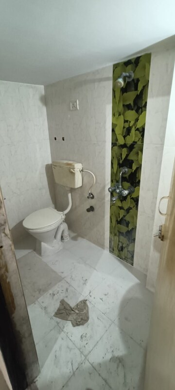 Bathroom in 1 BHK Apartment at Aastha CHS Kamothe, Kamothe – for Rent
