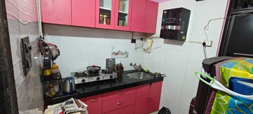 Kitchen in 1 BHK Apartment at Anmol House, Kopar Khairane – for Rent
