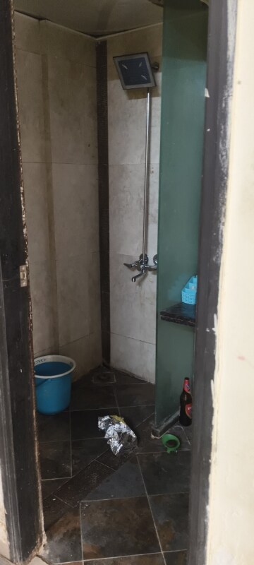 Bathroom in 2 BHK Apartment at Veena Saaz, Kandivali East – for Rent