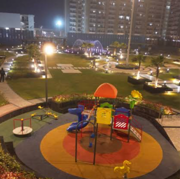 Plot Area in 2 BHK Apartment at Panchsheel Greens II, Panchsheel Green – for Sale