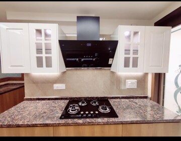 Kitchen in 4 BHK Builder Floor at Sarvodya Enclave – for Rent