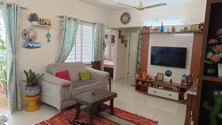 Living Room, balewadi phata 2 Bedroom 880 Sq.Ft. Apartment In Balewadi Phata Pune 8426529