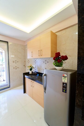 Kitchen in 2 BHK Apartment at Tharwani Meghna Montana, Ambernath West – for Sale