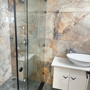 Bathroom in 4 BHK Builder Floor at Mullanpur – for Sale