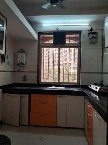 Kitchen in 2 BHK Apartment at Dosti Lotus, Wadala – for Rent