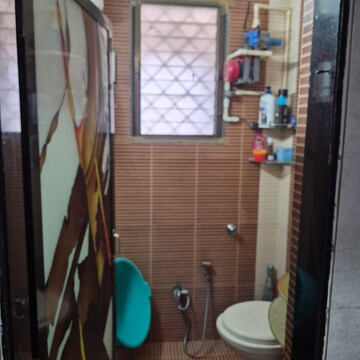 Bathroom in 1 BHK Apartment at Omkar Belleza, Mb Kowli Wadi – for Sale