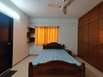 Bedroom in 2 BHK Apartment at Amrutha Grandeur, Jakkuru – for Rent