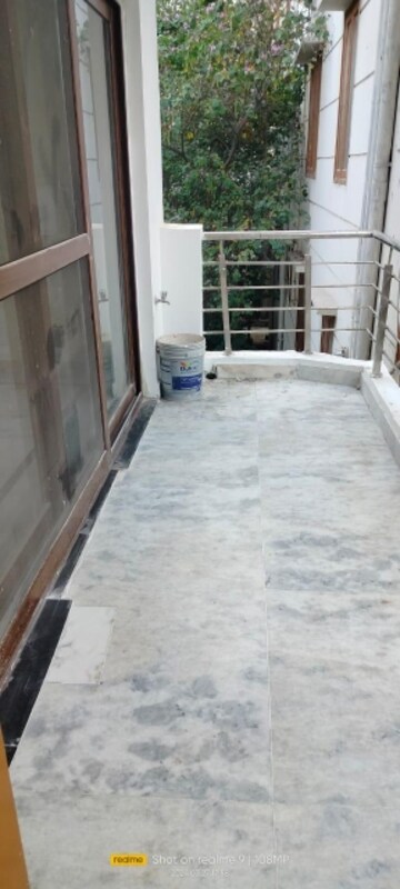 Balcony in 3 BHK Builder Floor at Malviya Nagar – for Rent