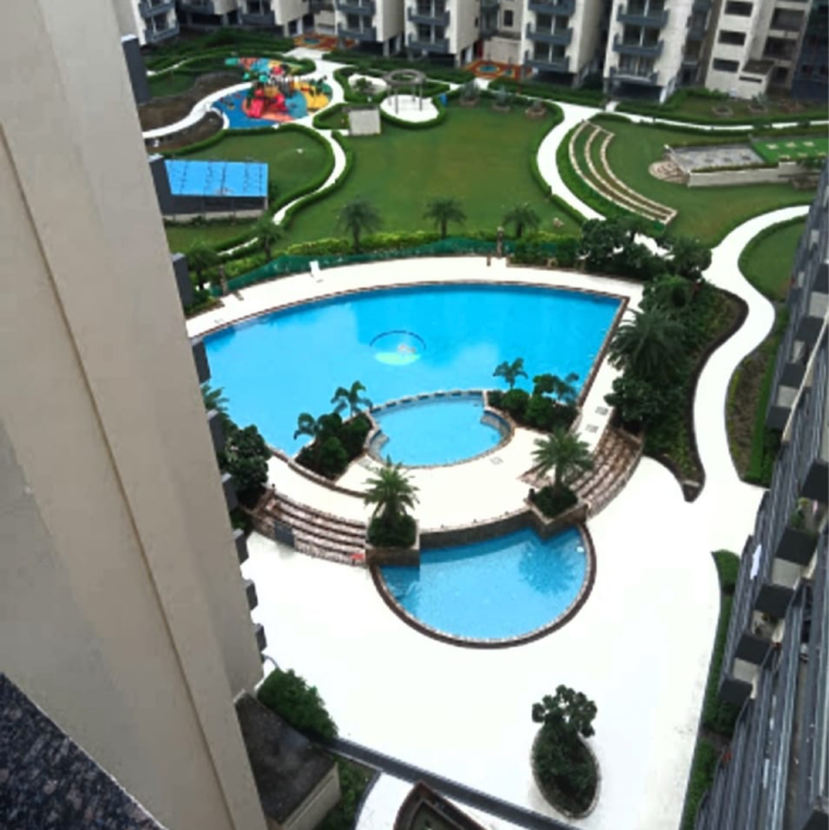 Swimming Pool, azeagaia-botanica 4 Bedroom 5200 Sq.Ft. Penthouse In Vrindavan Yojna Lucknow 8426844