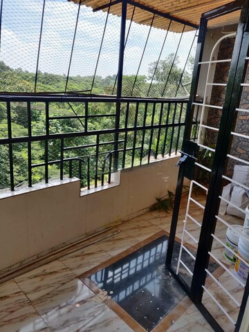 Balcony in 3 BHK Villa at Green Fields Society, Pimpri – for Rent