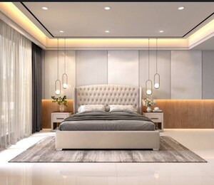 Bedroom in 3 BHK Builder Floor at Anant Raj Ashok Estate, Sector 63a – for Sale