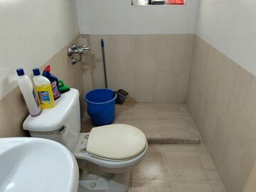 Bathroom in 1 BHK Apartment at Hiranandani Estate Penrith, Ghodbunder Road – for Rent