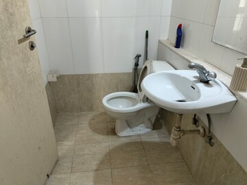Bathroom in 1 BHK Apartment at Hiranandani Estate Penrith, Ghodbunder Road – for Rent