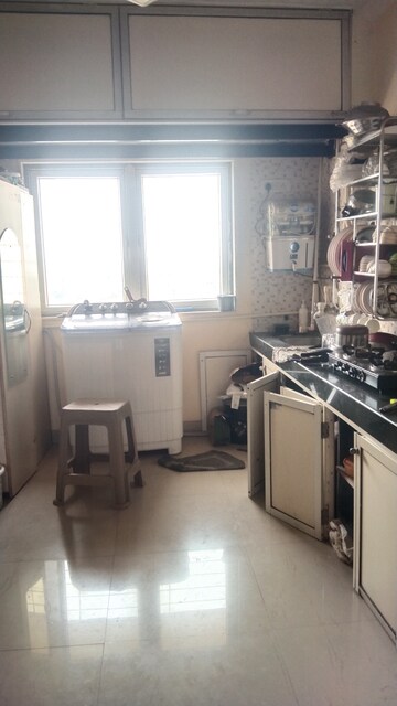 Kitchen in 3 BHK Apartment at Royal Palms, Goregaon East – for Rent