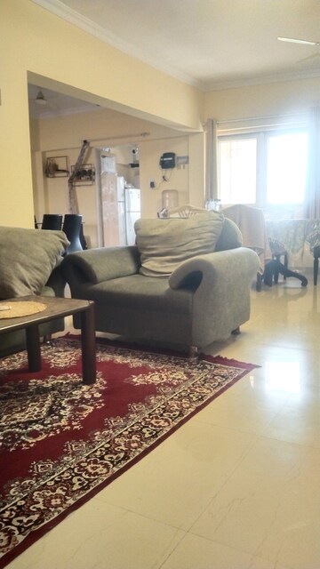 Living Room in 3 BHK Apartment at Royal Palms, Goregaon East – for Rent