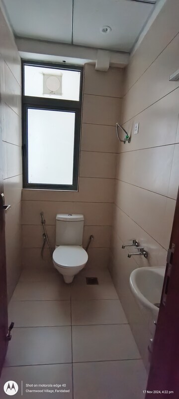 Bathroom in 3.5 BHK Apartment at Ahinsha Naturez Park, Sector 41 – for Sale