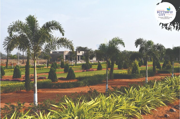 Garden, fortune-butterfly-city  222 Sq.Yd. Plot In Kadthal Hyderabad 8426984